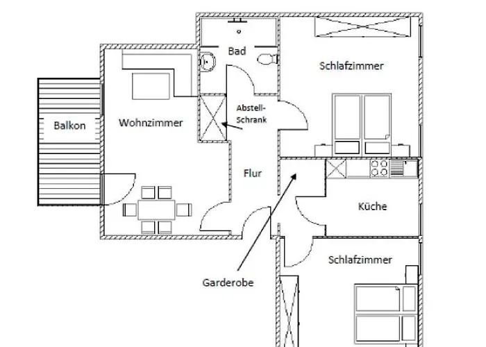 Strandlaeufer 公寓 *